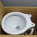 Johnson Pumps 80-47435-01 AquaT Compact Standard Electric Marine Toilet, 12V, White