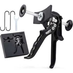 Orion Motor Tech Speedy Brake Caliper Compressor, Heavy Duty Single Dual Brake Piston Compressor Tool for Brake Pad Replacement, Disc Brake Caliper Tool Compatible with Most Cars & Trucks, Black
