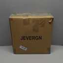 JEVERGN 24 Pack Gold Charger Plates, 13'' Reef Chargers for Dinner Plates, Gold Plate Chargers Set of 24, Round Plastic Charger for Wedding, Party Event, Dinner, Table Setting