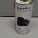 EverTrust Anti Vibration Pads for Washing Machine and Dryer - Pack of 4. Stops Noise & Machine Vibrations- Enhanced Cushion and Anti Slip Design with Suction Pockets - SteadyPro (Black)