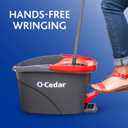 O-Cedar EasyWring Microfiber Spin Mop and Bucket Cleaning System