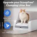 PetSafe ScoopFree Clumping Automatic Self Cleaning Cat Litter Box Hood and Accessory Bundle Includes Litter Box Hood, Waste Bin Liners for Easy Cleanup and Litter Mat for Less Tracking and Mess