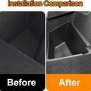 Custom Fit Trunk Storage Bins for Tesla Model Y Juniper 2025-2026 - Rear Cargo Organizer with Lids - TPE Waterproof & Odorless Car Interior Accessories