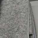 VEVOR - Slip-Resistant Rug Pad - Protective Cushioning Carpet Pad - 8' x 10' - 1/4" Thick - Dual Surface - Polyester Felt + Latex - Gray - 7-8 Area Carpet Padding Rug Cushion Safe for All Floors