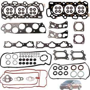 Head Gasket Set, 3.5L, HS26509PT Fit for for Honda Accord Odyssey 2008-2017 Pilot Ridgeline 2009-2014 Crosstour 2012-2015, for Acura RDX TL TSX 2010-2013 3.5L V6(57pcs)