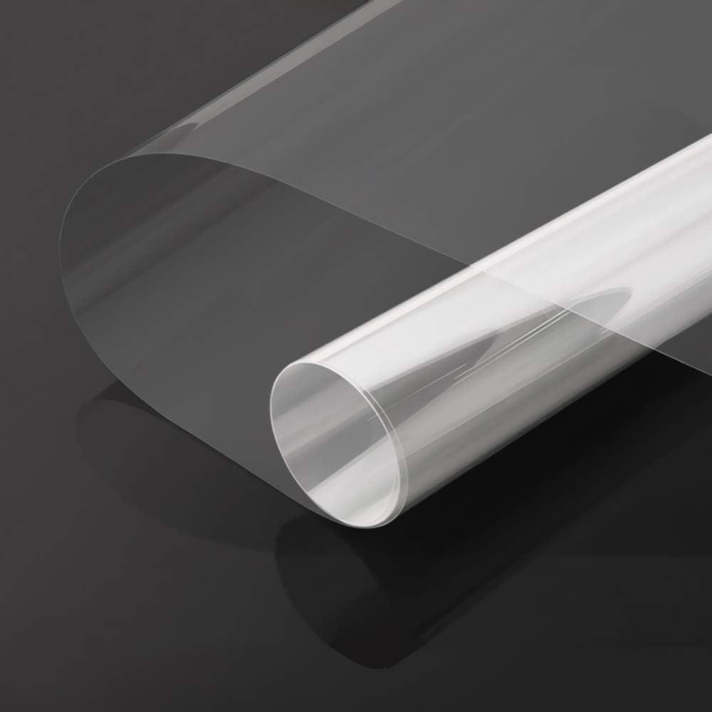 Clear Window Security Film Adhesive Anti Shatter Safety Window Glass Protection Sticker Heat Control Anti UV for Home and Office 2Mil, 20inch x 10feet