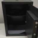 19.69 Inches Tall Safe Box, 3.3 Cu.ft Home Safe with Fireproof Waterproof Bag, Anti-Theft Digital Security Lock Box with Smart Alert System, Removable Shelf, Mute Function, Document Safes for Jewelry