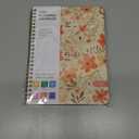 2 x 2026 Planner, Weekly and Monthly Calendar Planner Book, Jan 2026 - Dec 2026, Planning Agenda for Desk Accessories and School Supplies - A5 (6.3'' x 8.5'') (Orange Petal)