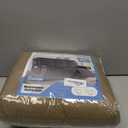 TAOCOCO 100% Waterproof Recliner Covers, Recliner Sofa Covers with Leg Straps, Reversible Recliner Couch Cover for Reclining Chair, Washable Couch Protector for Pets Kids(3 Seater, Taupe)