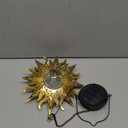 Solar Lights Outdoor Garden Decor Hanging Lanterns Decoration Metal Sunflower Gifts Waterproof for Yard Clearance Front Porch Lawn Driveway Patio Backyard Pathway Gardening Gift