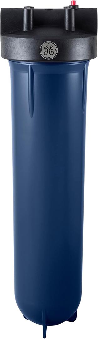 GE Heavy Duty Whole House Water Filtration System, Reduces Sediment, Rust & More, Install Kit & Accessories Included, Filter Not Included, Replace Filter (FXWPT, FXWPX) Every 3 Months, GXWH60T