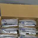 VOLISUN 12 Pack 6 inch Recessed Lighting, 5CCT LED Recessed Light Black, 2700K-5000K Selectable, 13W Eqv 120W, 1080LM Dimmable Canless Wafer Downlight, LED Ceiling Light ETL Certificated