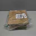 Foil Cupcake Liners with Lids Free-Air 3.5Oz Mini Muffin Liners Cupcake Baking Cups,Disposable Muffin Tins Cupcake Wrappers for Wedding Birthday Party, with Spoons-Champagne