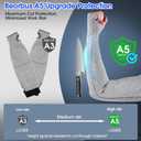 Cut Resistant Arm Sleeves for Men & Women, ANSI A5 Arm Protectors with Thumb Hole for Thin Skin and Bruising, UV50+