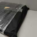 Truck Dog Seat Cover for Back Seat, Hard Bottom Dog Hammock Support to 450 lbs, Waterproof & Scratch-Proof Pet Bed Extender for Full Size Crew Cab Truck SUVs F150/RAM1500/Silverado, Black