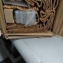 LazBlinds No Tools No Drill Cordless Bamboo Roman Shades, Light Filtering Window Treatment, Roll Up Bamboo Blinds for Window 30'' W x 64'' H, Squirrel