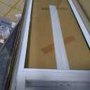 Ideal Pet Products Aluminum Pet Patio Door, Adjustable Height 77-5/8" to 80-3/8", 15" x 20" Flap Size, White