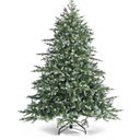 6 ft. Unlit Artificial Christmas Tree Spruce Hinged Tree