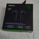 NEW Razer Hammerhead Pro HyperSpeed Wireless Gaming Earbuds for PC, PlayStation, Switch, Mobile: Adjustable ANC - Fast Wireless Charging Case - 30 Hr Battery - Bluetooth 5.3 - Chroma RGB - Black