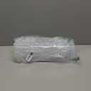 Plastic Storage Container with Lid, Clear Craft Tool Art Supply Sewing Organizer Box with Handle, Small Storage Bin for Paint Brush, Pencils, Crayon, Toys, Ribbons (M 11.8 x 3.54 x 3.46 in)