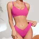 FGZ Bra and Panty Sets for Women Seamless Bralettes Lingerie Sexy Sets Comfortable Sports V Neck Bras Panty Thongs Sets (XL)