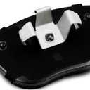 D1044 D1095 8pcs Ceramic Front Rear Brake Pads Set With Clips Fit For 2013-2016 Ford Escape,For 2012-2015 Focus,For 2006-2011 Volvo S40/V50,For Volvo C70/C30,For Mazda 3/5,For Ford Transit Connect