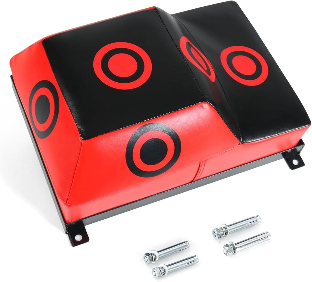 Wall Mount Uppercut Bar Boxing Bag EVA Sandbag MMA Training Punching Target Aiming Point Black Red