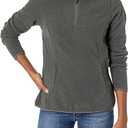 Amazon Essentials Women's Classic-Fit Long-Sleeve Quarter-Zip Polar Fleece Pullover Jacket, Size XS