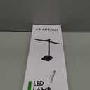 CHARYJOD LED Desk Lamp for Office Home, Height Adjustable Architect Desk Light with USB Adapter, Stepless Dimming Desk Lamp Light for Reading, Study, Workbench