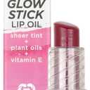 Pacifica Tiniter Lip Balm Oil  Crimson Crush Sheer Red Tint Hydrating Lip Balm Oil with Vitamin E, Moisturizing Glossy Shine, Vegan & Cruelty-Free