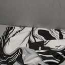 Black White Horror Face Tapestry Trippy Wall Hanging Halloween Decor, Party Tapestry for Bedroom, Living Room (51" x 59")