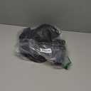 SHIBEVER Women's Ankle Boots Heel: Black Chunky Block Heels Slip On Almond Toe Boots Side Zip Leather Booties, 7.5