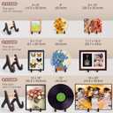 Wood Plate Stand for Display, Picture Frame Easels Stand Holder for Table Top, Display Holder for Photo Plate Artwork (Small)