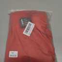 eoeoo Women's Flared Mini Skirt Stretchy High Waist Flowy Ruffle Hem Skater Skirt (Red, XL)