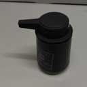 Automatic Soap Dispenser Liquid Touchless: 9oz Black Plastic - Rechargeable Electric Smart 3 Level Adjustable Auto Hand Soap Dispenser - Dish Bathroom Kitchen