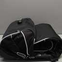 Partage Golf Travel Bag with Wheels, Golf Travel Case for Airlines, 900D Heavy Duty Oxford -Black