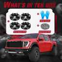 BDFHYK 5x139.7mm Wheel Spacers 1.5 inch Hubcentric Wheel Spacer Compatible with Dodge Dakota Ram 1500 Durango,Forged 5 Lug Wheel Adapters 9/16-18 & 77.8 mm Hub Bore, Set of 4