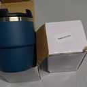 6 Oz Espresso Cups, Insulated Espresso Cups Set of 2, Expresso Shots Cup, Stainless Steel Shot Glasses for Coffee, Portable Espresso Travel Mug for Camping (6 Oz-Ceramic Lining)