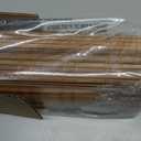 LazBlinds No Tools No Drill Cordless Bamboo Roman Shades, Light Filtering Window Treatment, Roll Up Bamboo Blinds for Window 23'' W x 64'' H, Ceylon Light Russet