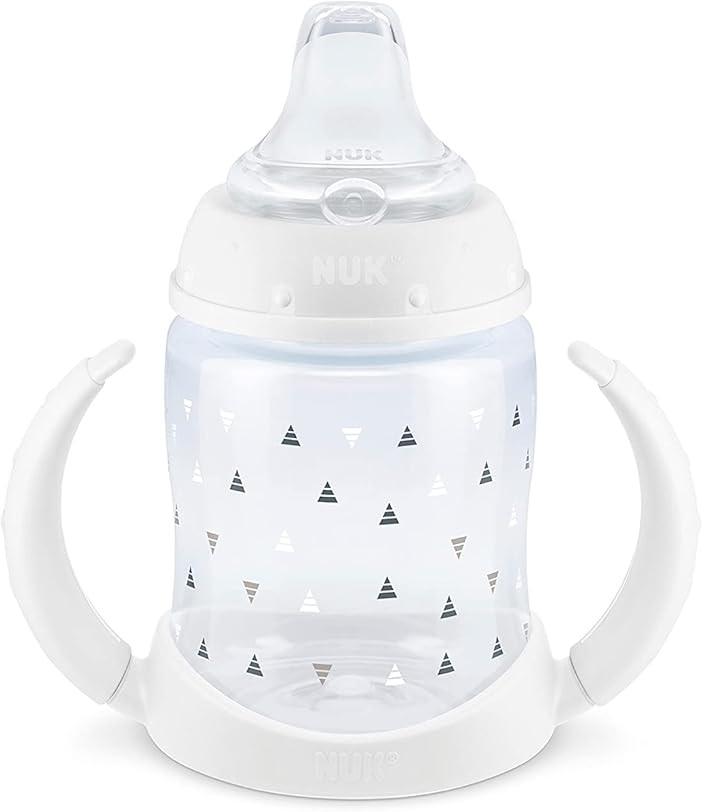NUK Learner Cup, 6+ Months, Timeless Collection, 5 Oz, BPA Free, Spill Proof Sippy Cup