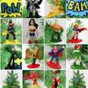 Super Hero Deluxe Mini 12 Piece Random Set Featuring Random Characters - Shatterproof Plastic Design from 1.5" to 2.5" Tall