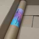 Clear Craft Plastic Sheets, Blank Stencil 18" x 48" 5 Strong and Flexible Transparent Acetate Mylar Sheet for Cricut