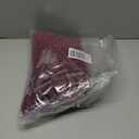 Socomi 2pcs Burgundy Red Velvet Valentine's Day Table Runner Cloth Decor 20 x 120 Inches 10ft Fabric Luxurious Thanksgiving Wedding Runner for New Year Bridal Shower