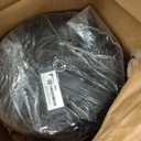RONPOW 4.80/4.00-8 Flat Free Wheelbarrow Tire and Wheel, 16" Solid Puncture Proof Replacement Tires with 5/8" & 3/4" Bearings, 400Lbs Load, Universal Fit for Garden, Farm & Construction, 2Pack Black