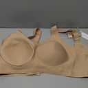LetsJoli Jelly Bras for Women No Underwire Plus Size Push Up Supportive | Full Coverage, Wireless Support Lift, For Older Women Large Breasts, Minimizer, Seamless Everyday Bra Size XL