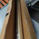 BlastHome Non-Adjustable Luxury Double Curtain Rods for Windows, 1 Premium Rod Set, 4 1/2 foot Custom Fixed Length, Brushed Gold