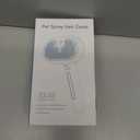 Rechargeable Cat Grooming Brush with Steam - Removes Static Hair, Easy to Clean, Friendly for Dogs (White)