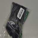 Tire Inflator Portable Air Compressor, 150 PSI Cordless Bike Pump, Air Pump for Auto, Motorcycle, Bicycle, Balls with Pressure Gauge, LED Light & Car Accessories, Black, Standard Capacity