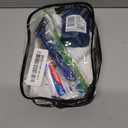 TrekTote 12 Piece Men’s Travel Toiletry Kit TSA Approved Travel Size Toiletries Set Hygiene Kit with Toothbrush Toothpaste Deodorant Razor Shampoo Conditioner