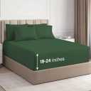 CGK Linens 6 Piece Deep Pocket Sheet Set New Colors Full Size